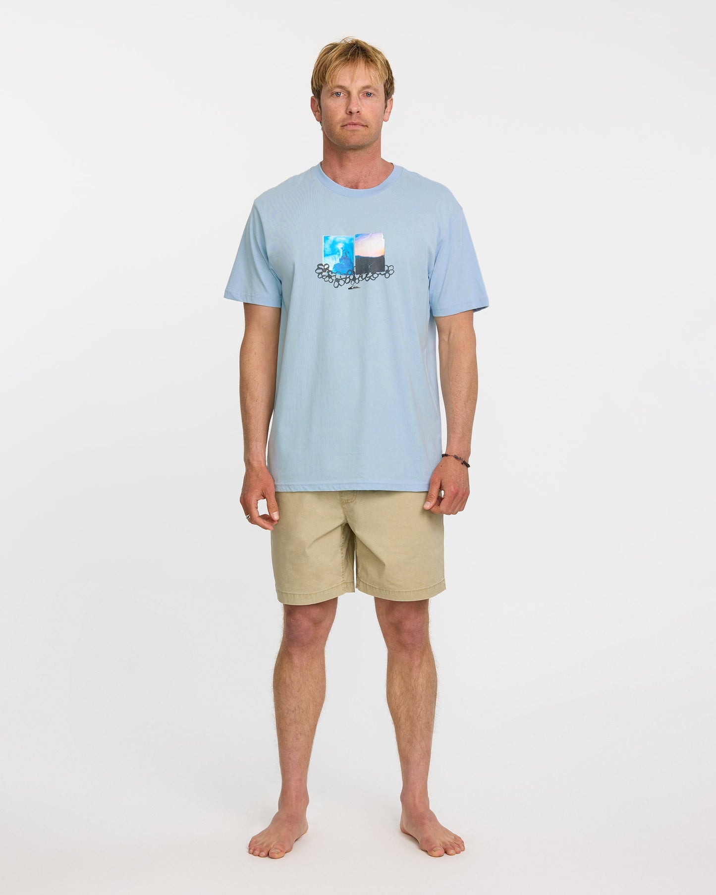 Quick Silver Blue Baloon Classic T-shirt - Skyway