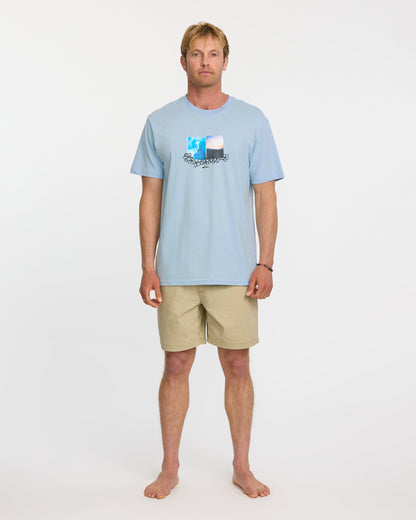 Quick Silver Blue Baloon Classic T-shirt - Skyway