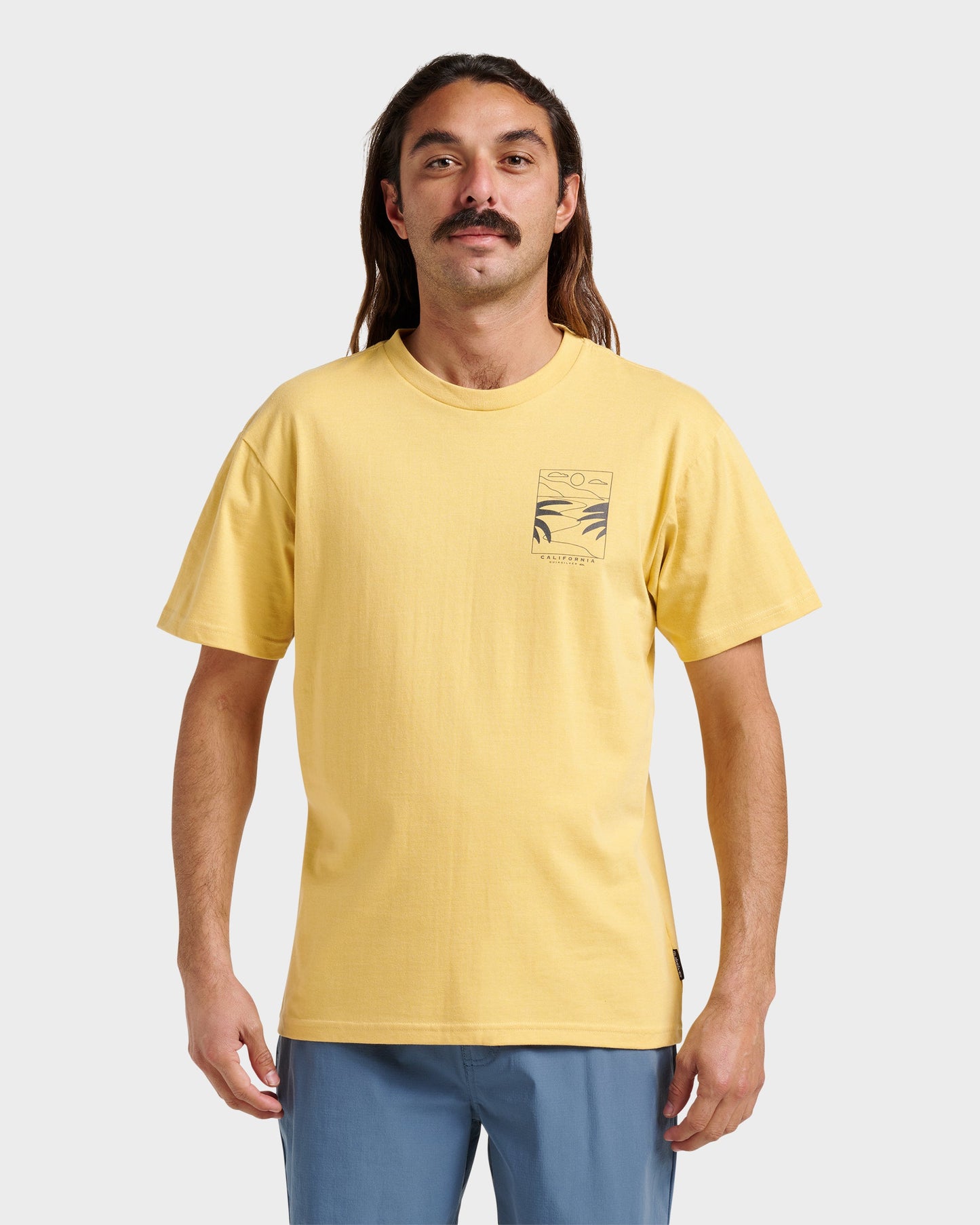 Quick Silver Ca Pch Cruising Classic T-shirt - Rattan Heather