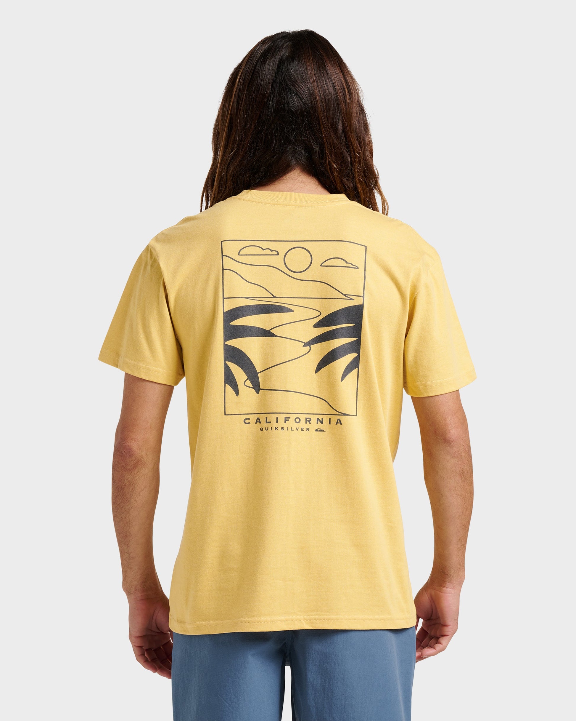 Quick Silver Ca Pch Cruising Classic T-shirt - Rattan Heather