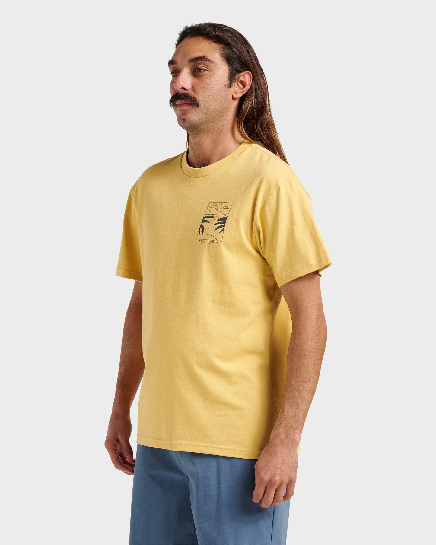 Quick Silver Ca Pch Cruising Classic T-shirt - Rattan Heather