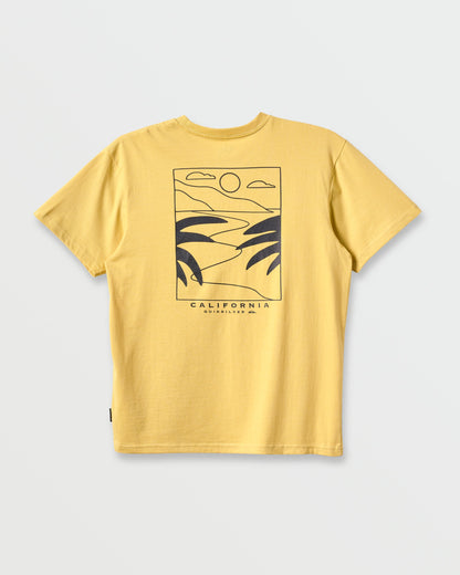 Quick Silver Ca Pch Cruising Classic T-shirt - Rattan Heather
