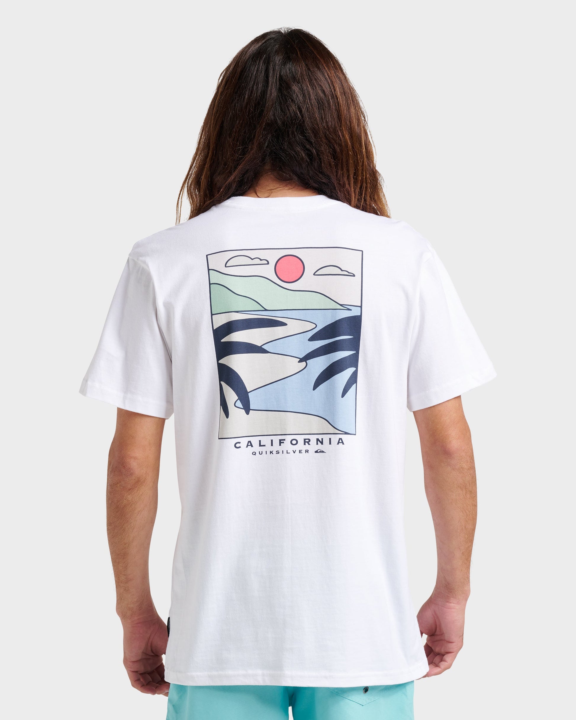 Quick Silver Ca Pch Cruising Classic T-shirt - White