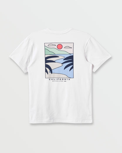 Quick Silver Ca Pch Cruising Classic T-shirt - White