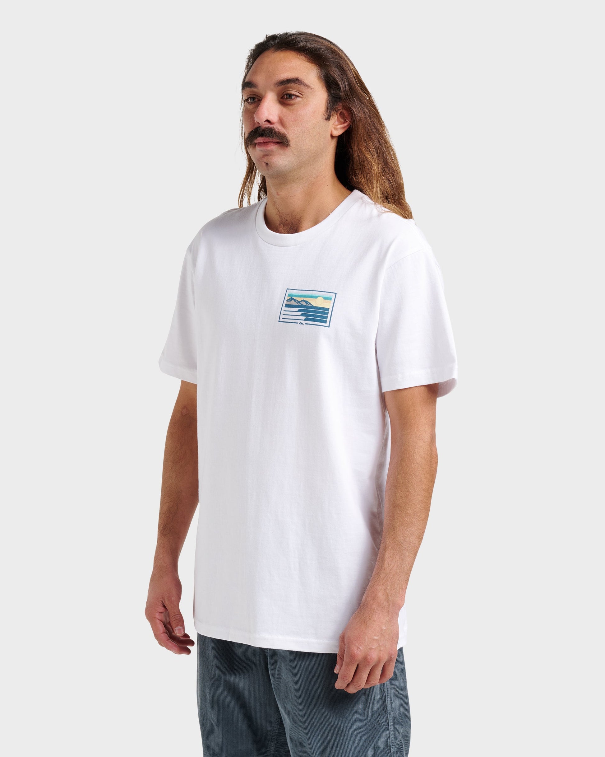 Quick Silver Coastal Vibes Classic T-shirt - White