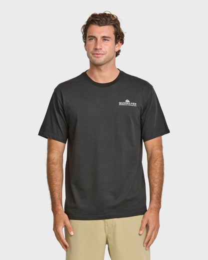 Quick Silver Waterman Fishing Trip Classic T-shirt - Phantom
