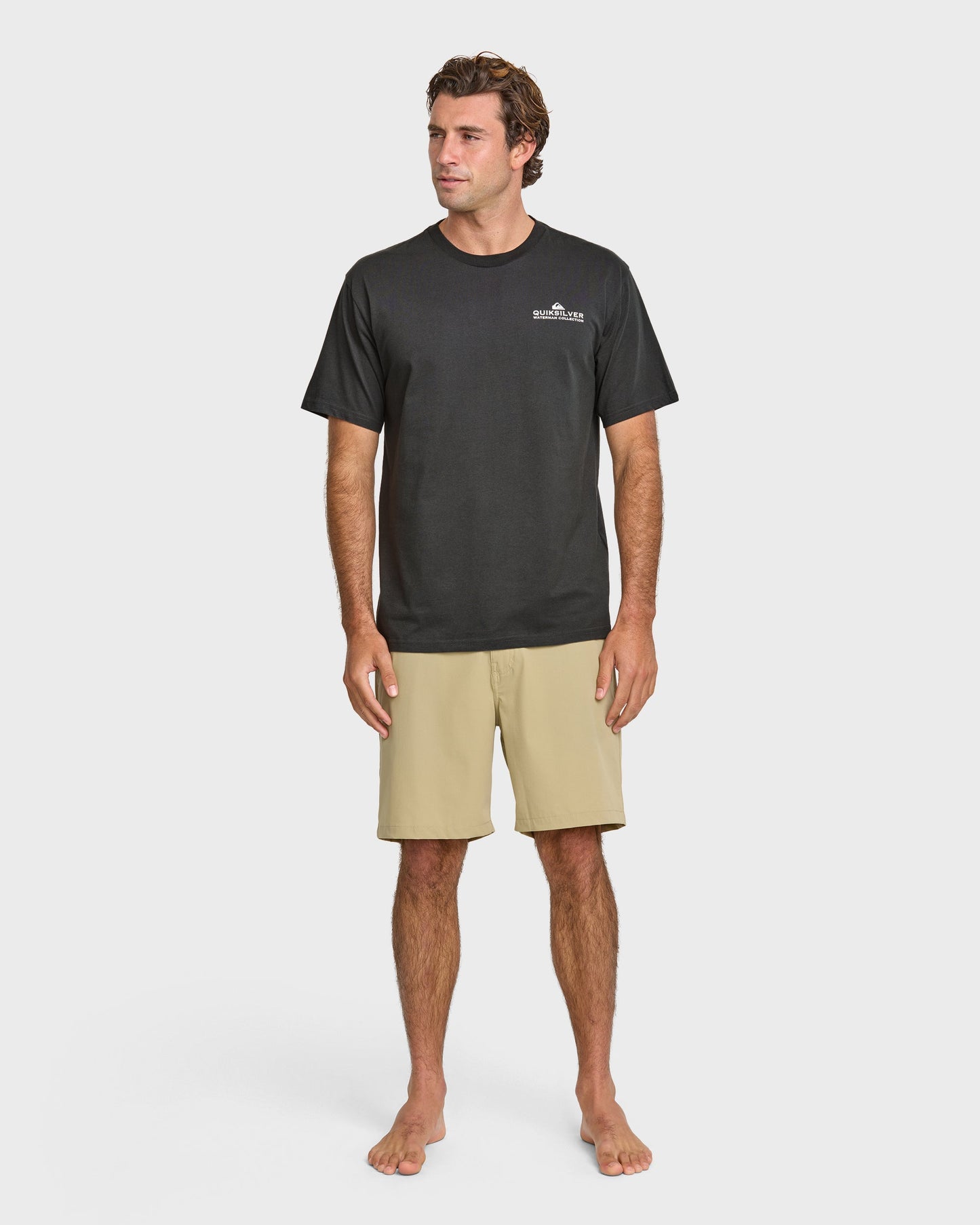 Quick Silver Waterman Fishing Trip Classic T-shirt - Phantom