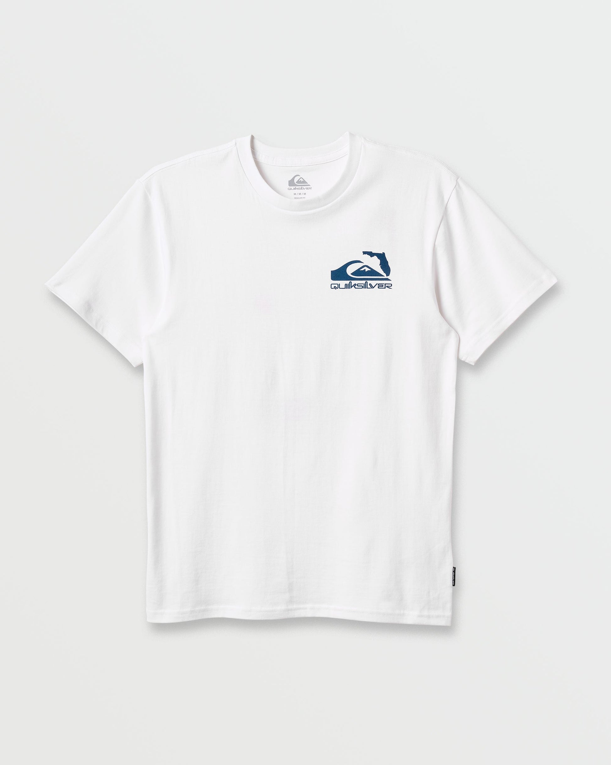 Quick Silver Fl Florida Lookout Point Classic T-shirt - White