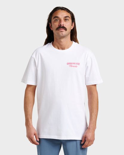 Quick Silver Fl Florida Time Classic T-shirt - White