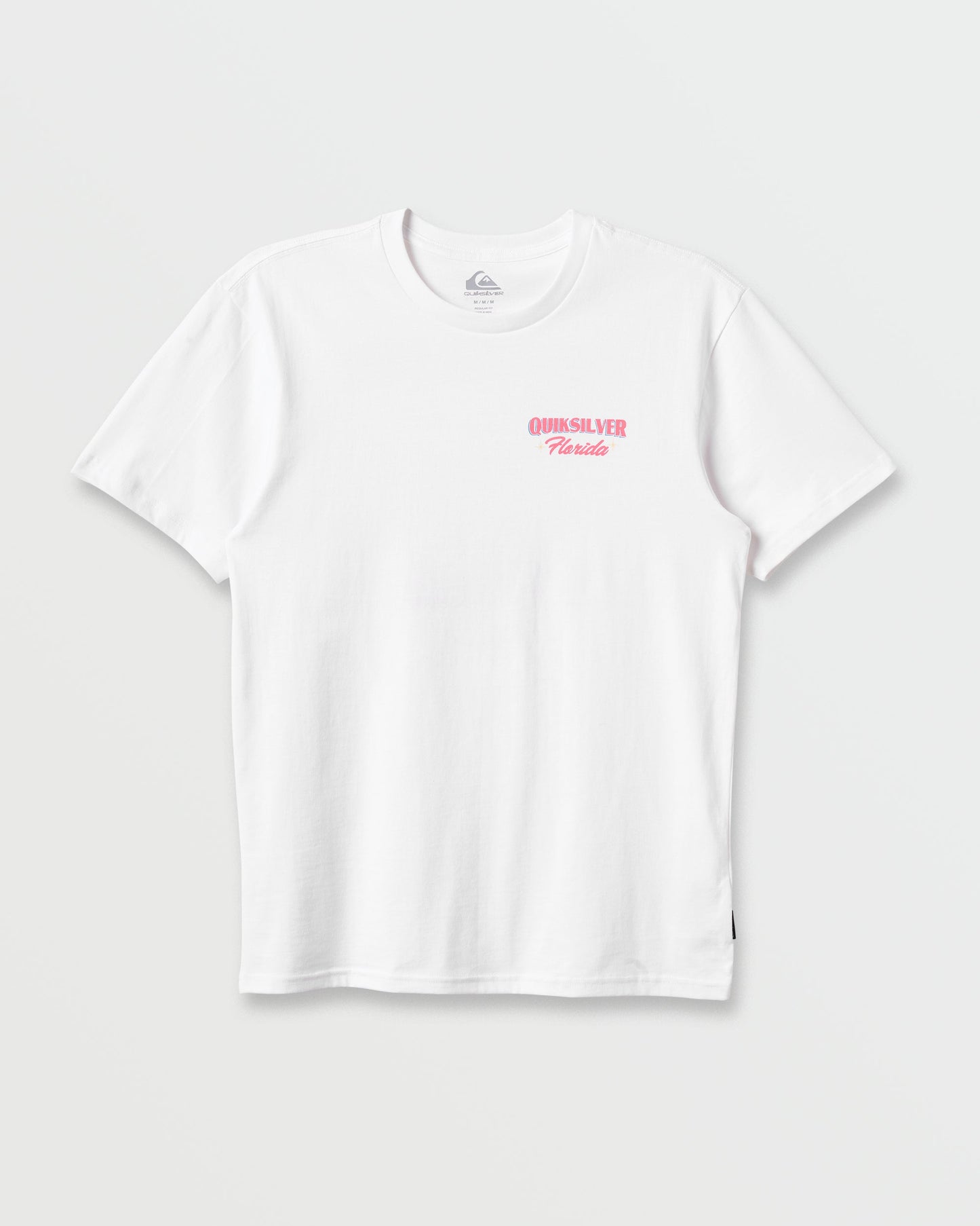 Quick Silver Fl Florida Time Classic T-shirt - White