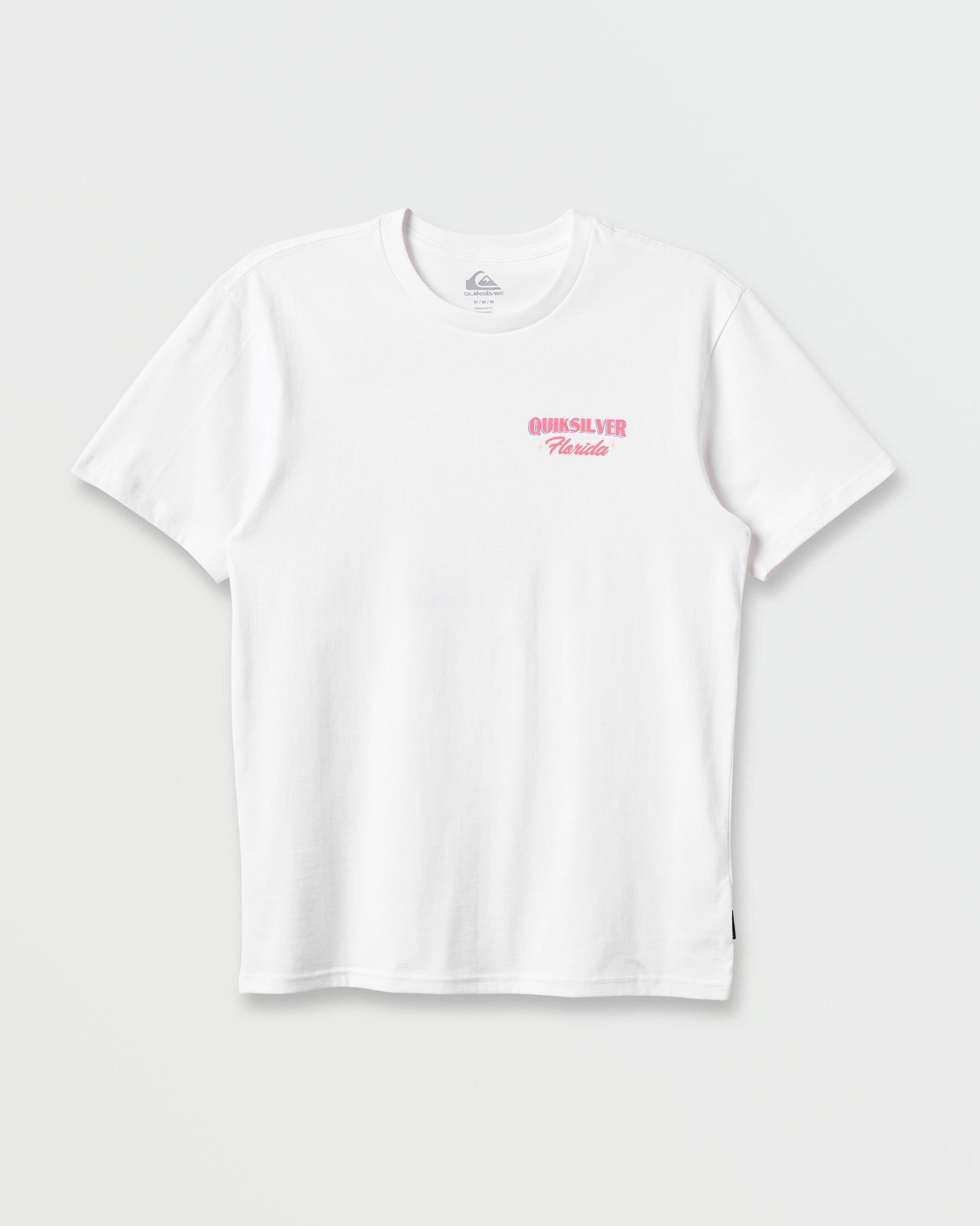 Quick Silver Fl Florida Time Classic T-shirt - White