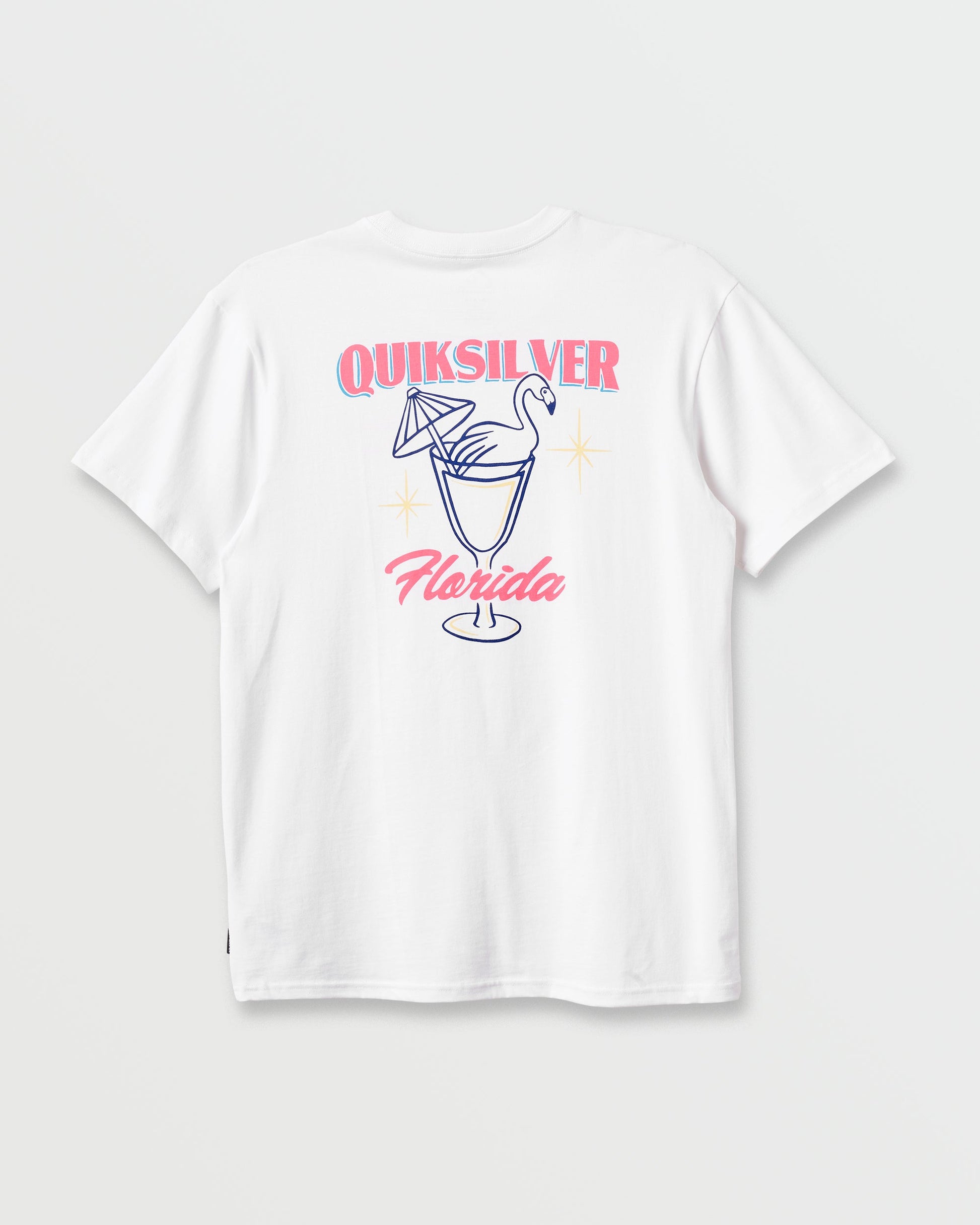 Quick Silver Fl Florida Time Classic T-shirt - White