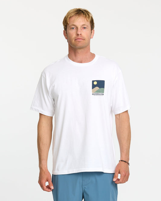 Quick Silver Waterman Four Elements Classic T-shirt - White