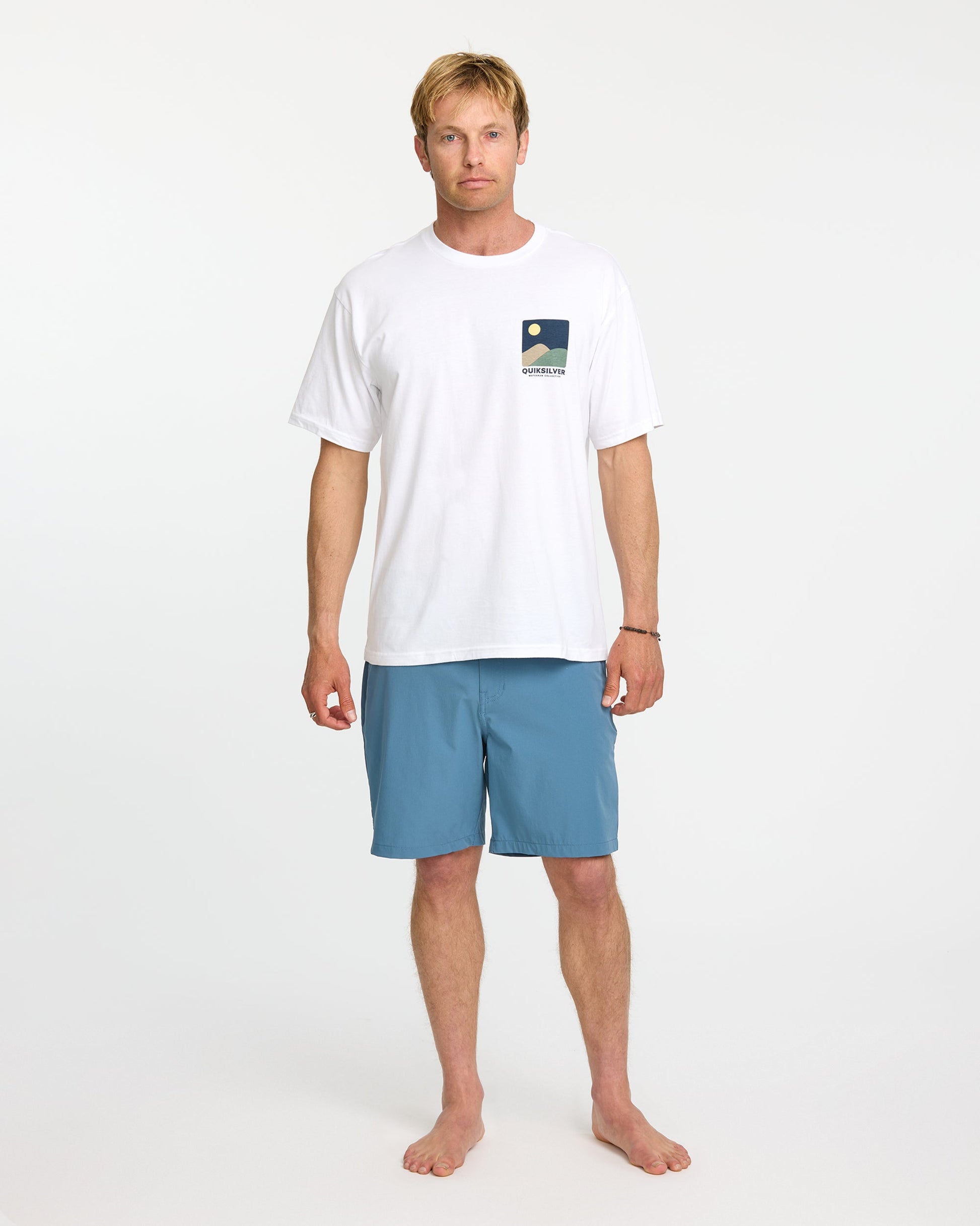 Quick Silver Waterman Four Elements Classic T-shirt - White