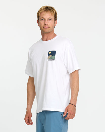 Quick Silver Waterman Four Elements Classic T-shirt - White