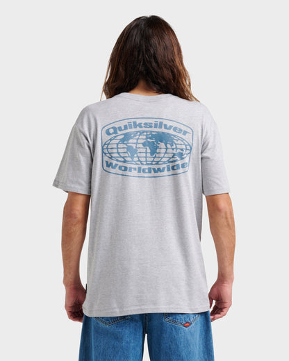 Quick Silver Global Local Classic T-shirt - Athletic Gray