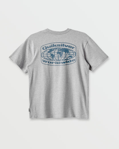 Quick Silver Global Local Classic T-shirt - Athletic Gray