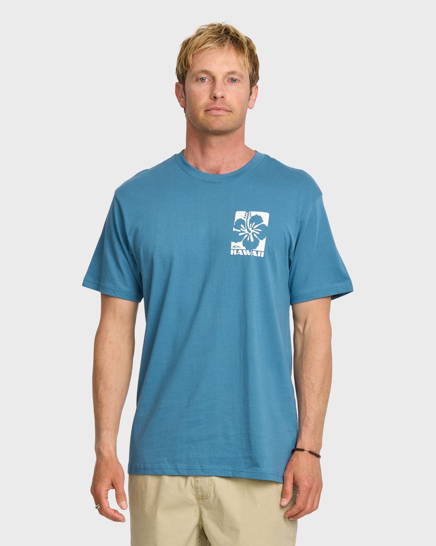 Quick Silver Hi Hibiscus Classic T-shirt - Copen Blue