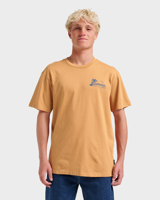 Quick Silver Island Vibin Classic T-shirt - Almond