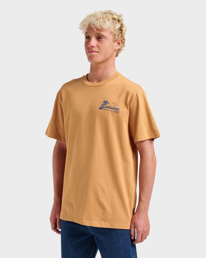 Quick Silver Island Vibin Classic T-shirt - Almond