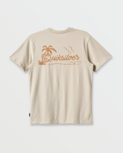 Quick Silver Island Vibin Classic T-shirt - Moonstruck