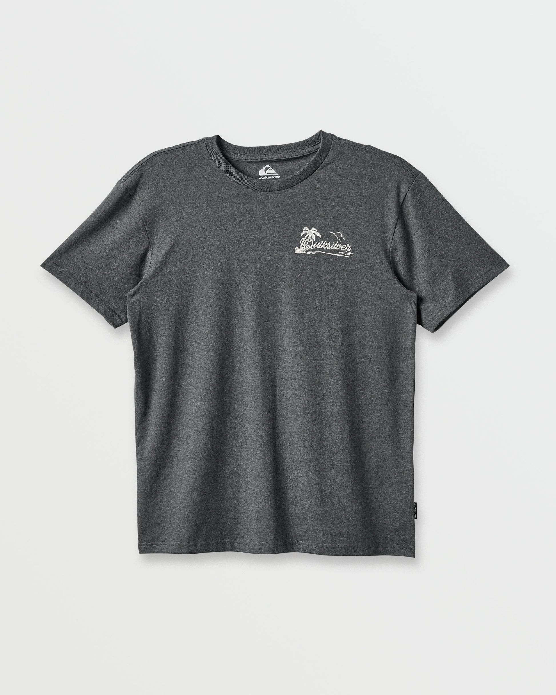 Quick Silver Island Vibin Classic T-shirt - Charcoal Heather