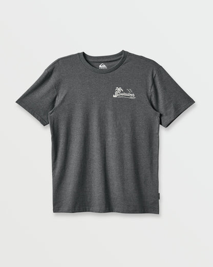 Quick Silver Island Vibin Classic T-shirt - Charcoal Heather
