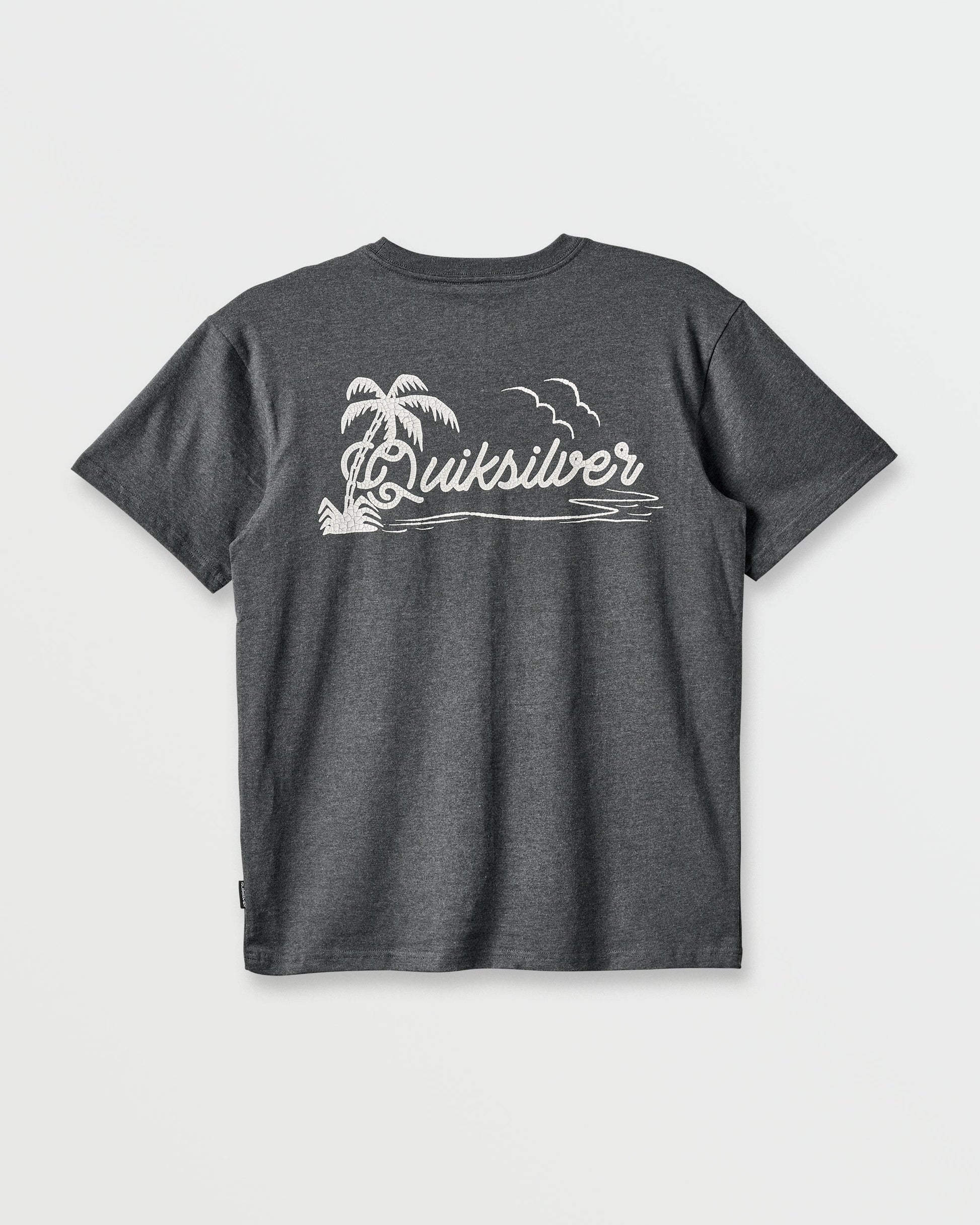 Quick Silver Island Vibin Classic T-shirt - Charcoal Heather
