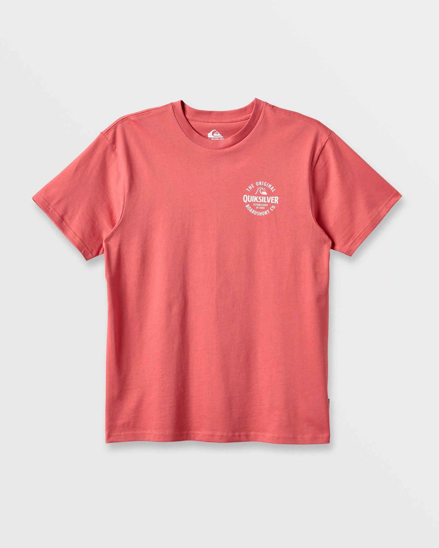 Quick Silver Locked Up Classic T-shirt - Mineral Red