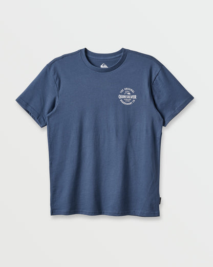 Quick Silver Locked Up Classic T-shirt - Navy
