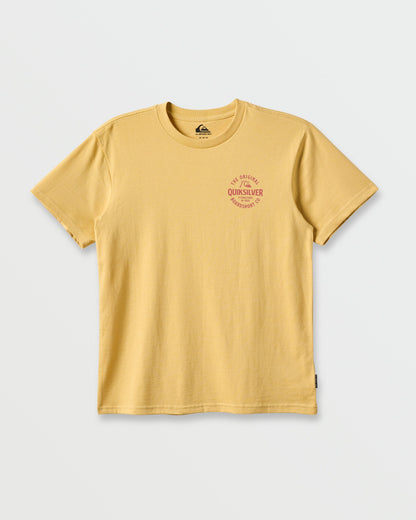 Quick Silver Locked Up Classic T-shirt - Rattan Heather
