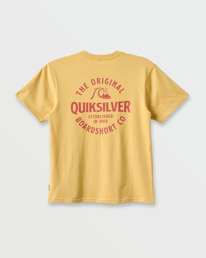 Quick Silver Locked Up Classic T-shirt - Rattan Heather