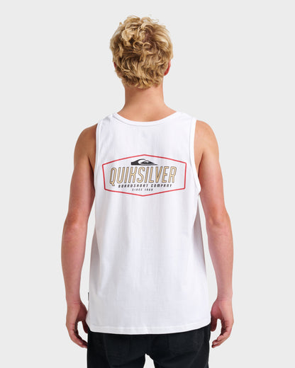 Quick Silver Octo Lock Tank - White