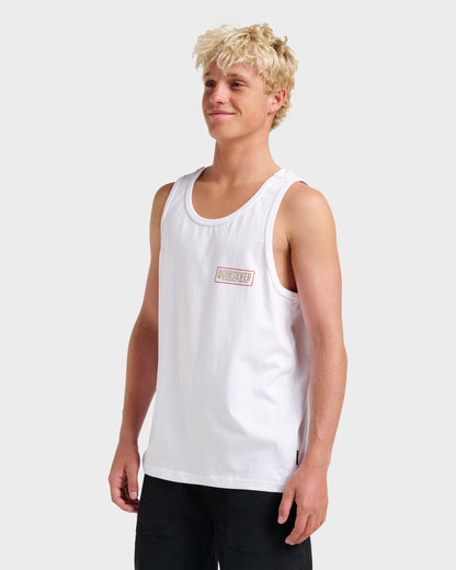 Quick Silver Octo Lock Tank - White