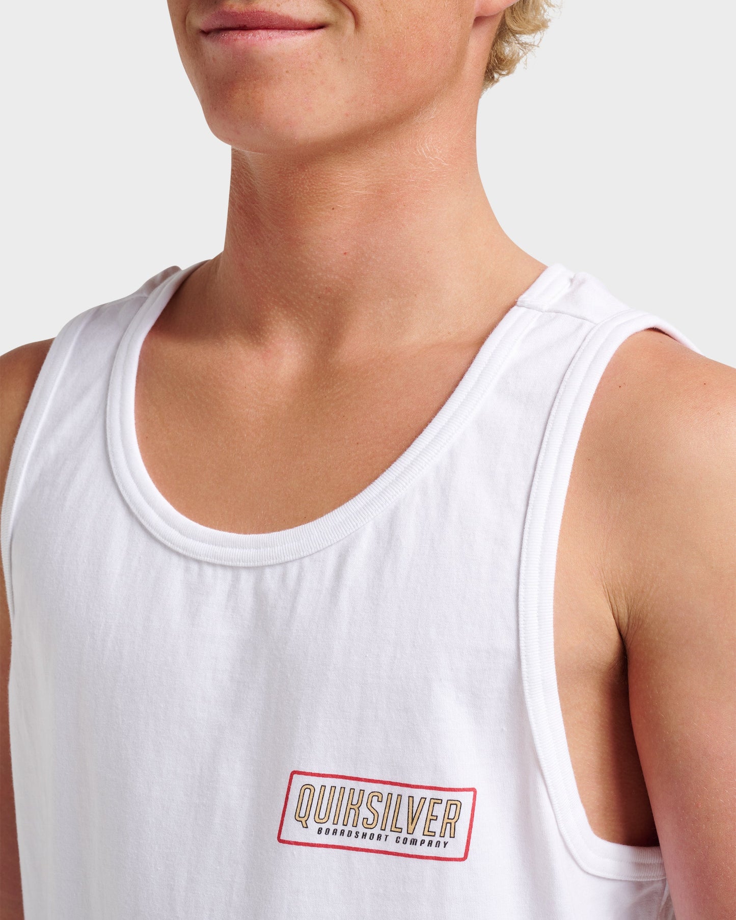 Quick Silver Octo Lock Tank - White