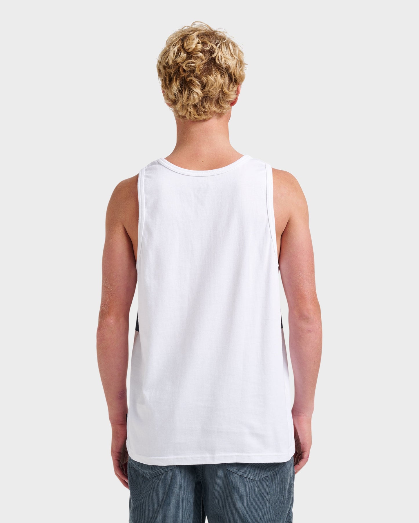 Quick Silver Og Stripe Tank - White