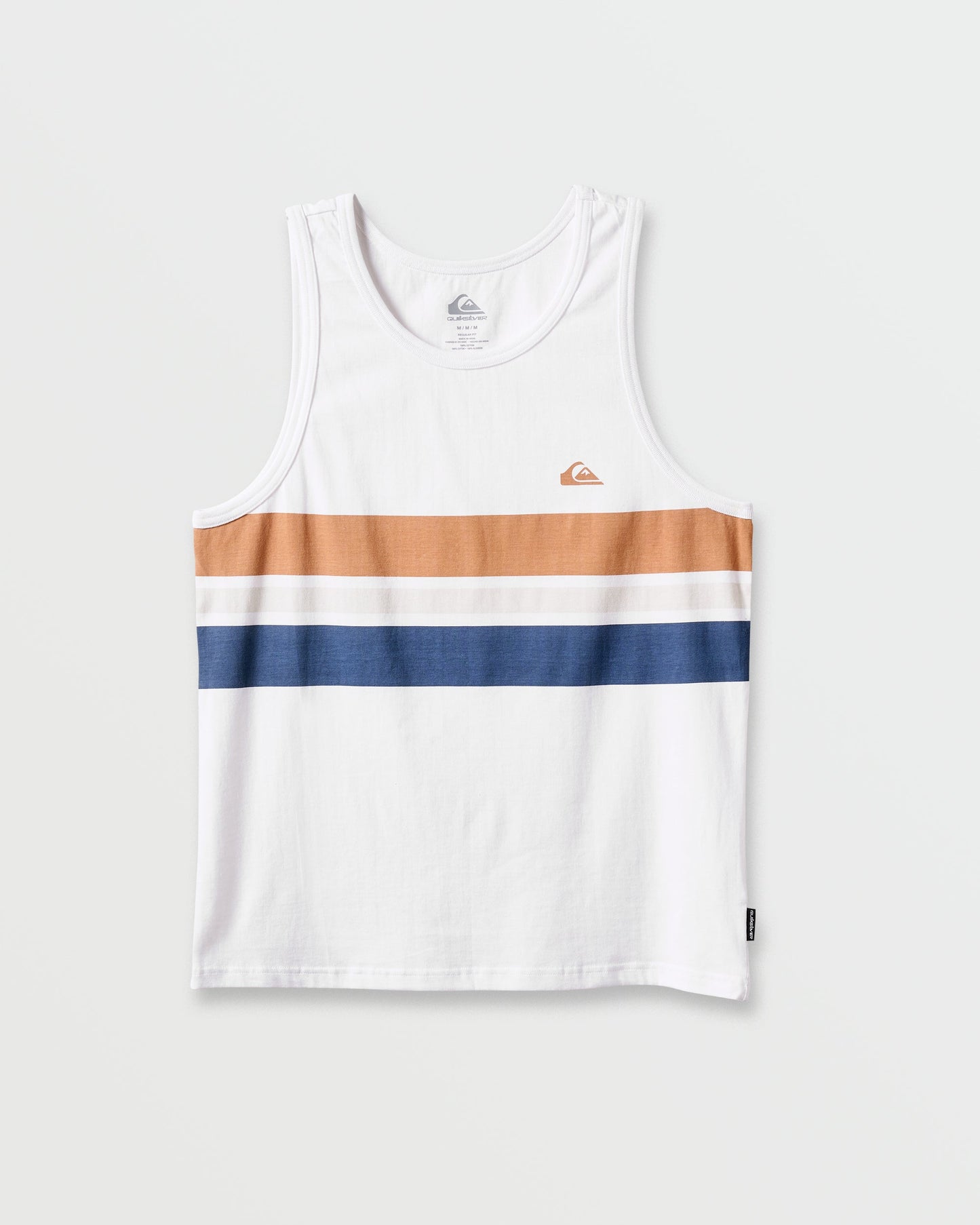 Quick Silver Og Stripe Tank - White