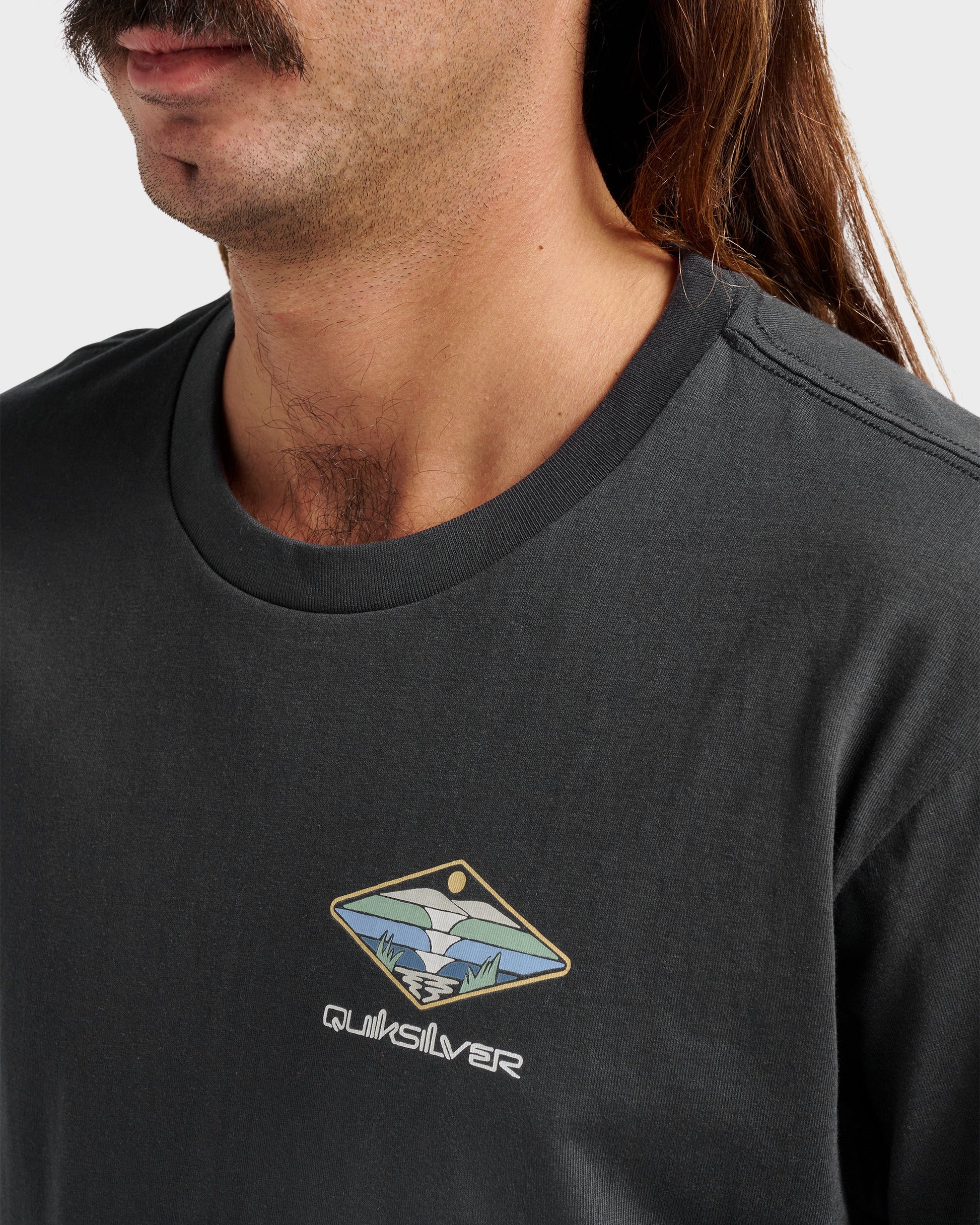 Quick Silver Peak Day Classic T-shirt - Black