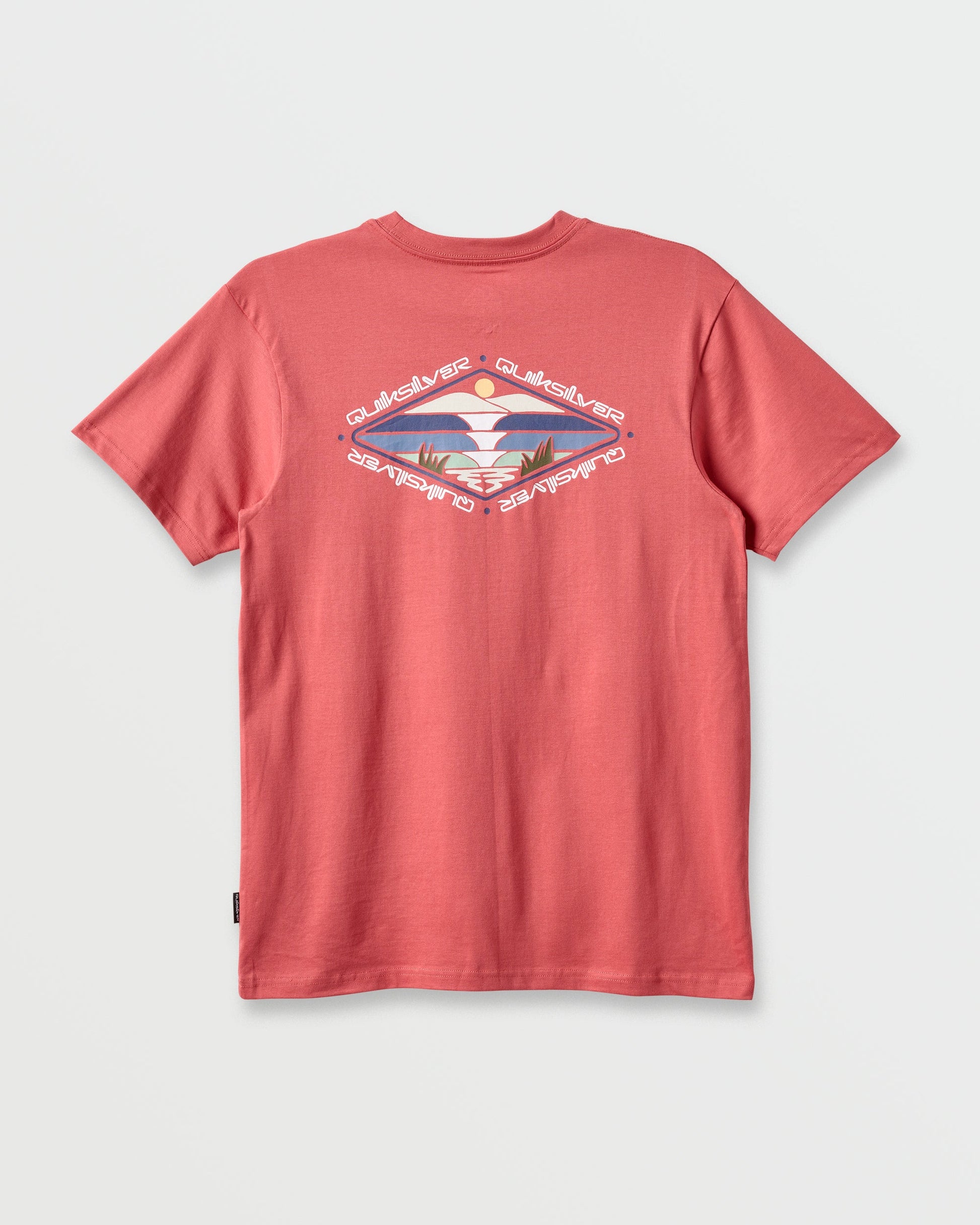 Quick Silver Peak Day Classic T-shirt - Mineral Red