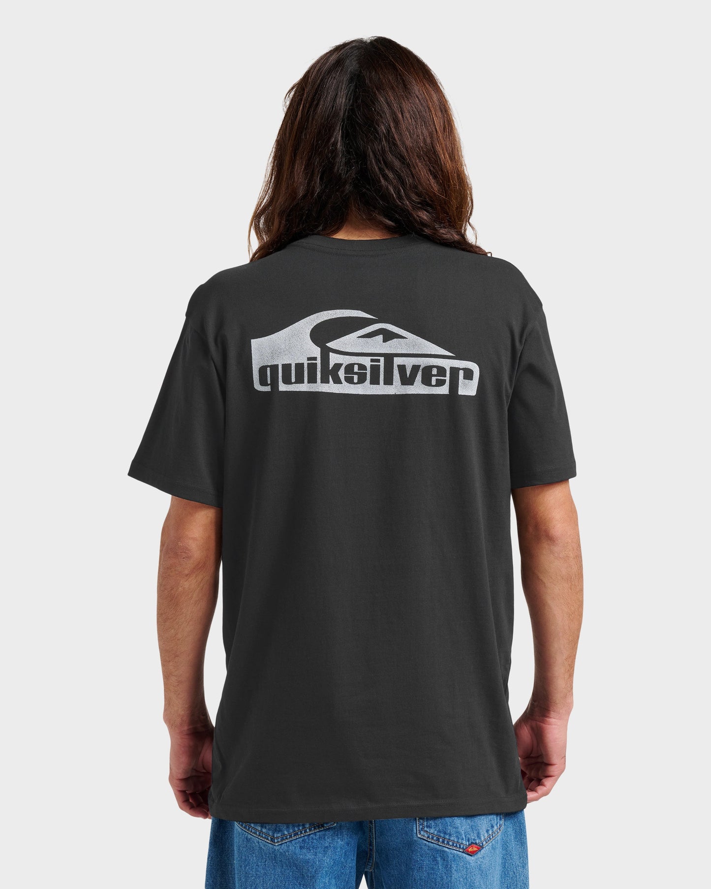 Quick Silver Push Threw Classic T-shirt - Black