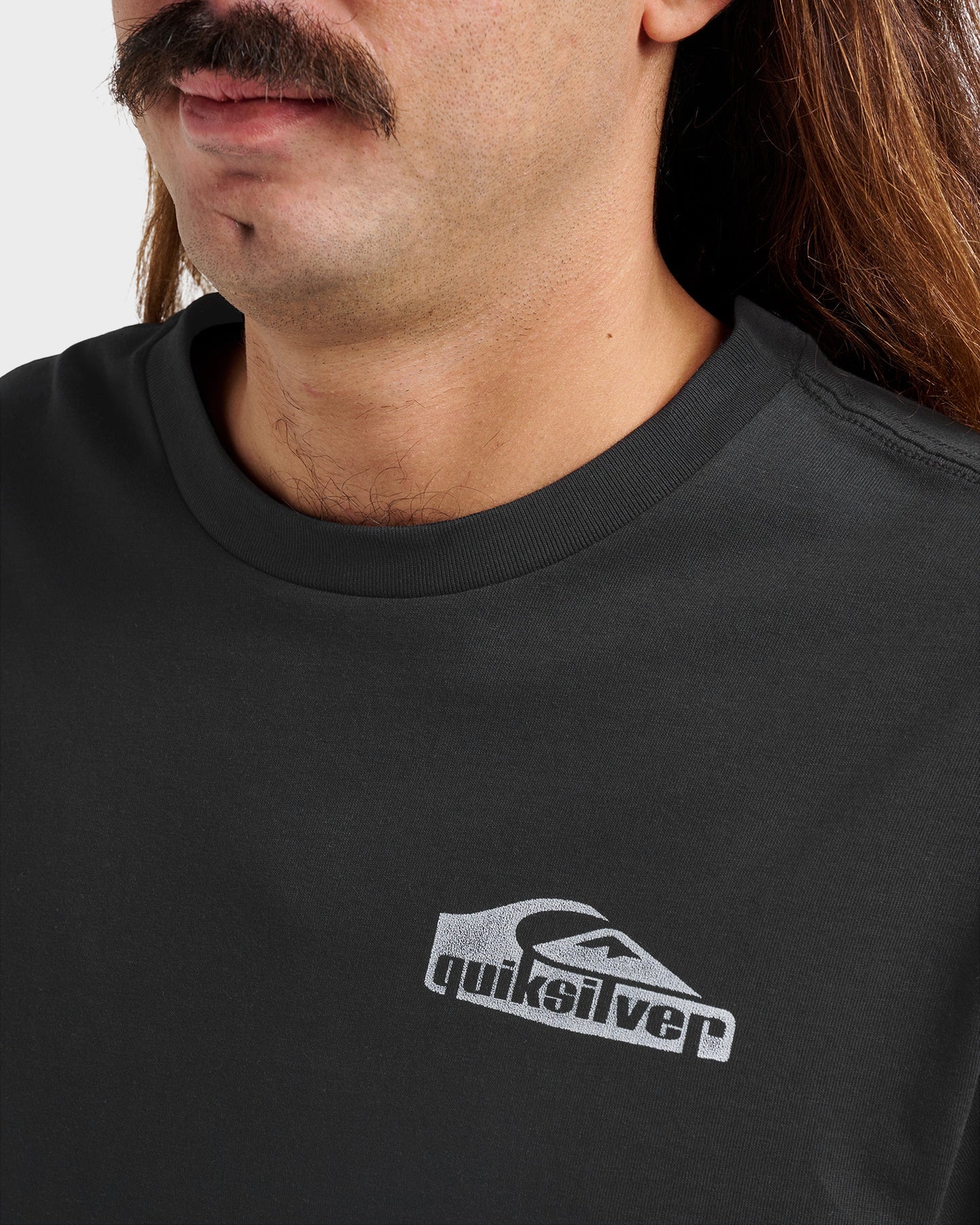 Quick Silver Push Threw Classic T-shirt - Black