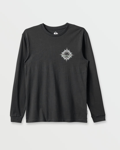 Quick Silver Qs Heat Long Sleeve T-shirt - Black