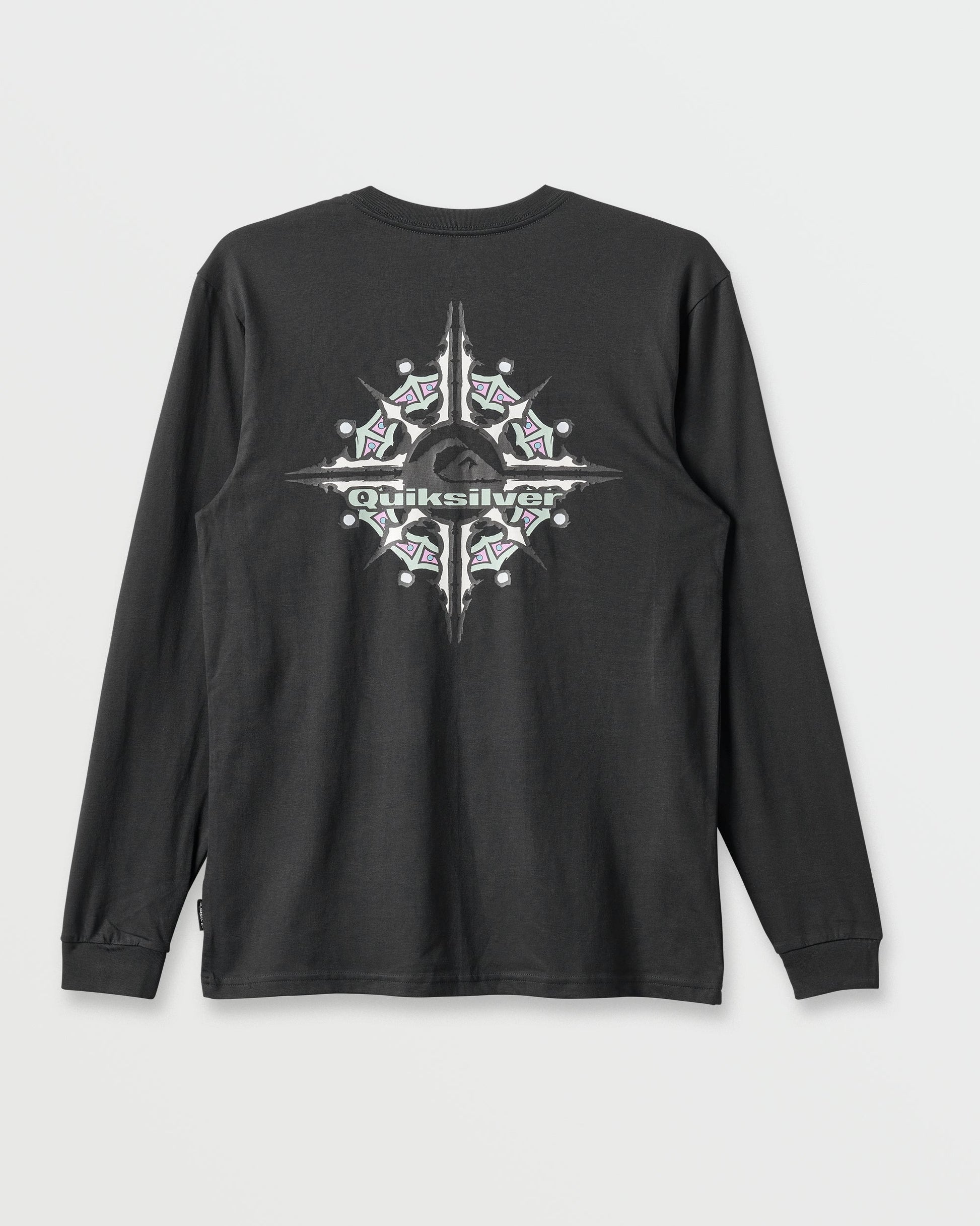 Quick Silver Qs Heat Long Sleeve T-shirt - Black