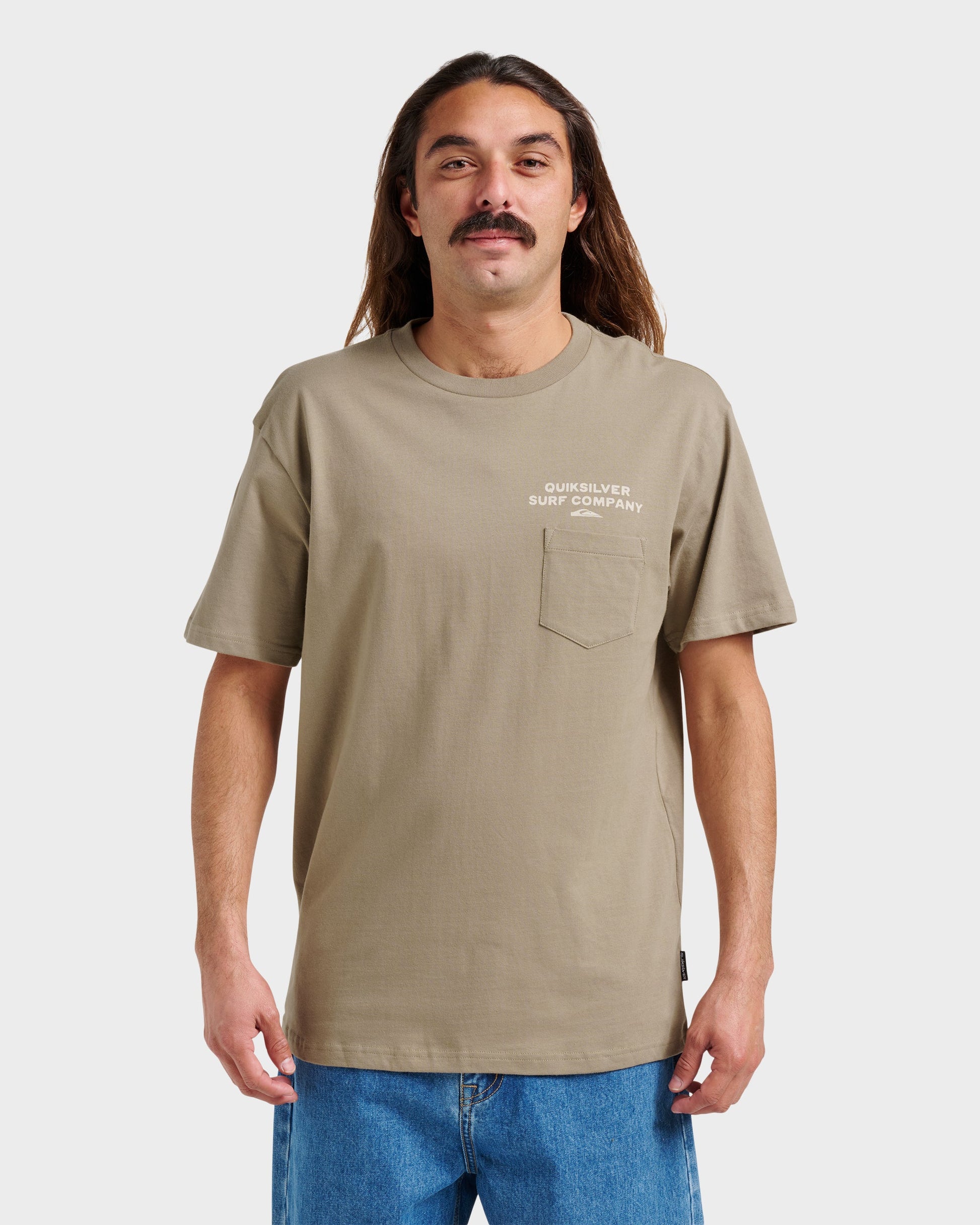 Quick Silver Qs Surf Company Classic T-shirt - Fallen Rock