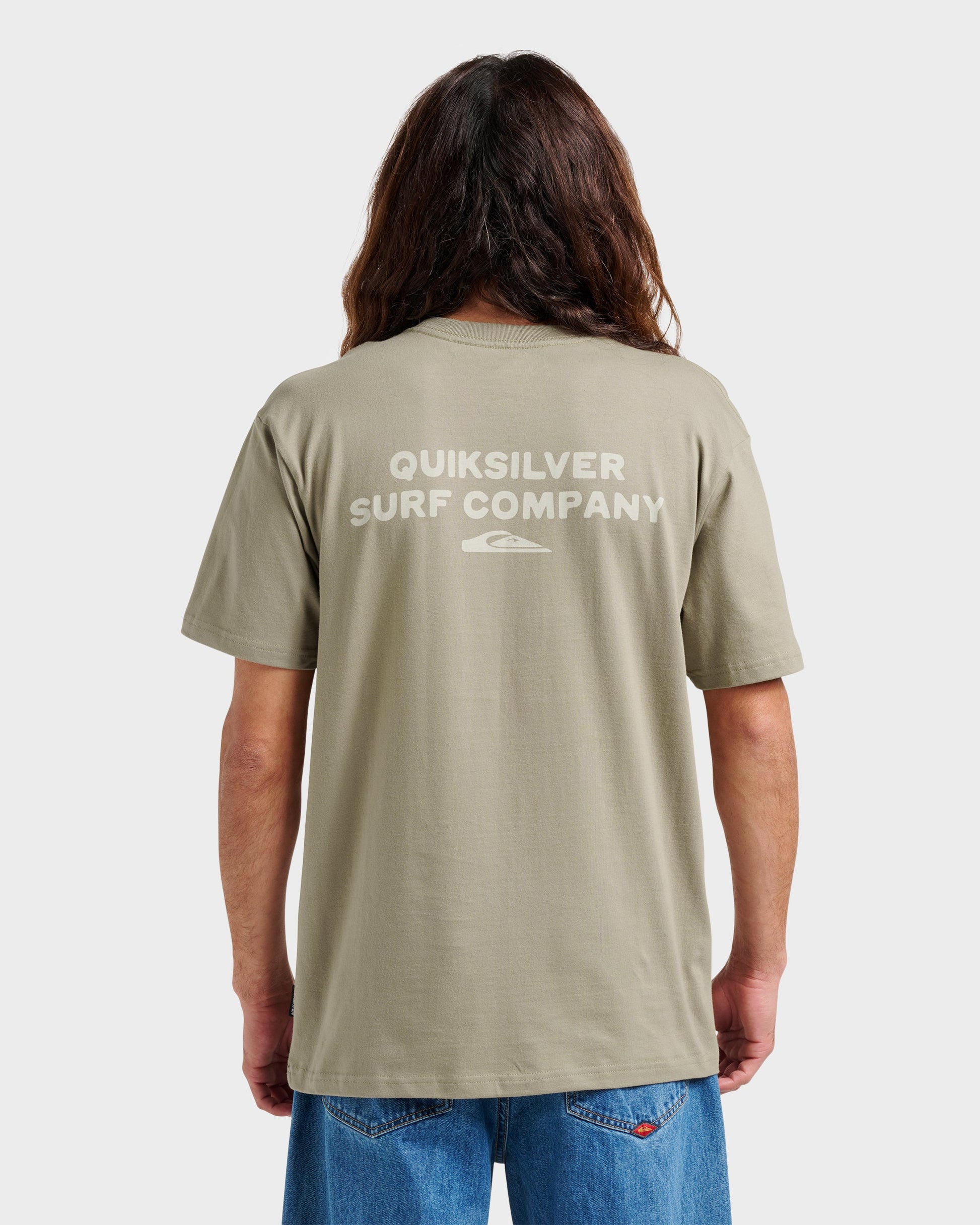 Quick Silver Qs Surf Company Classic T-shirt - Fallen Rock