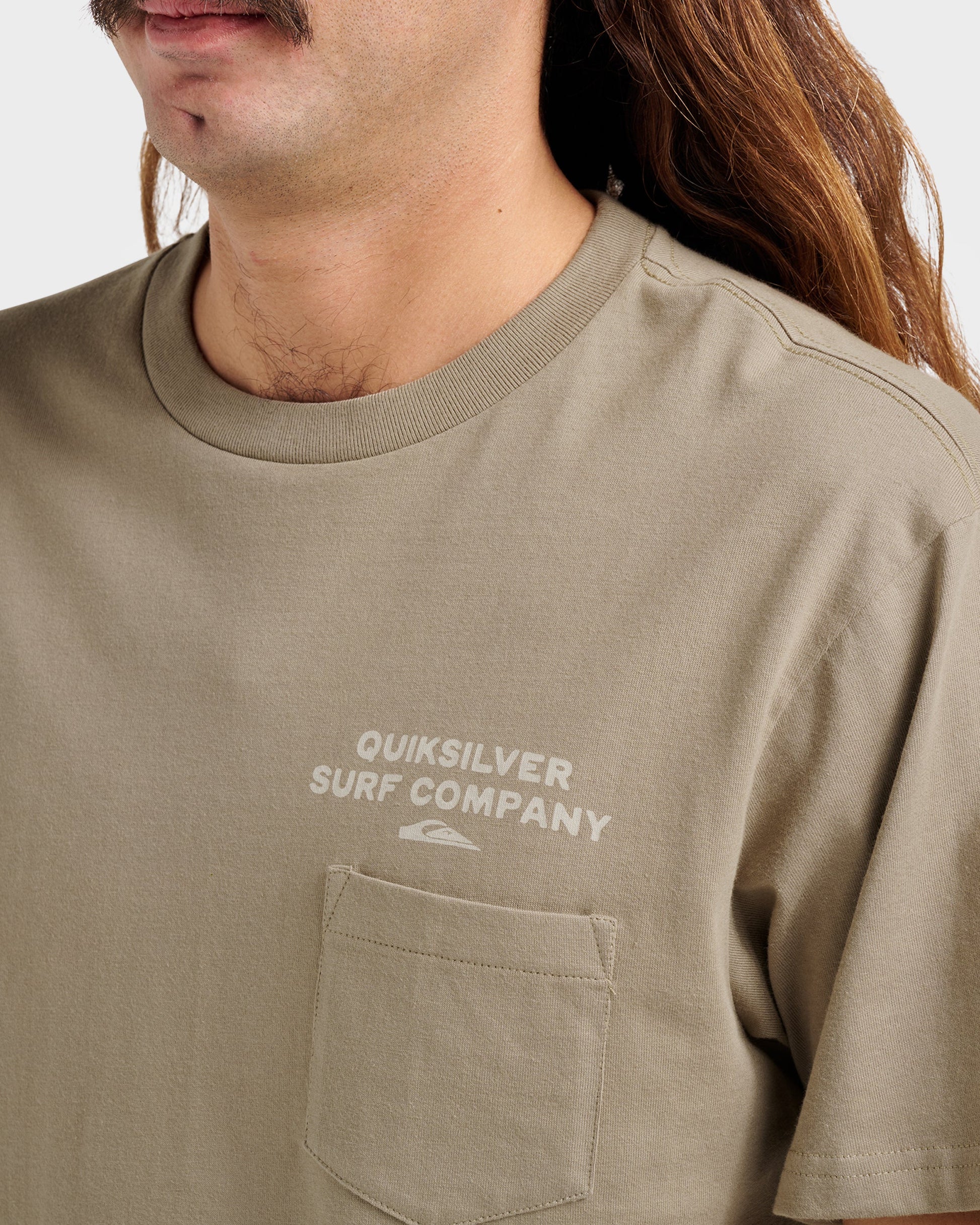 Quick Silver Qs Surf Company Classic T-shirt - Fallen Rock