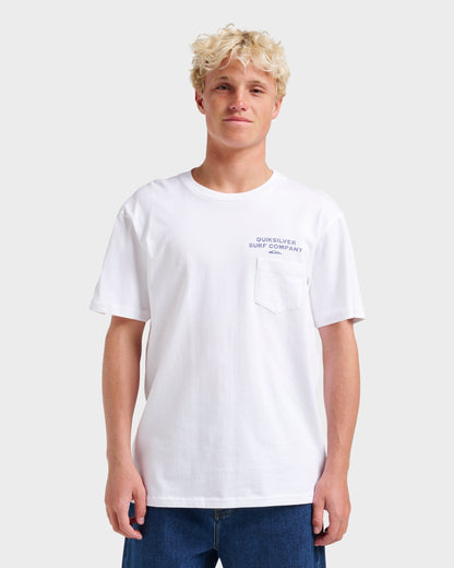 Quick Silver Qs Surf Company Classic T-shirt - White