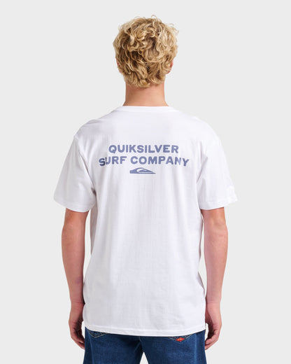 Quick Silver Qs Surf Company Classic T-shirt - White