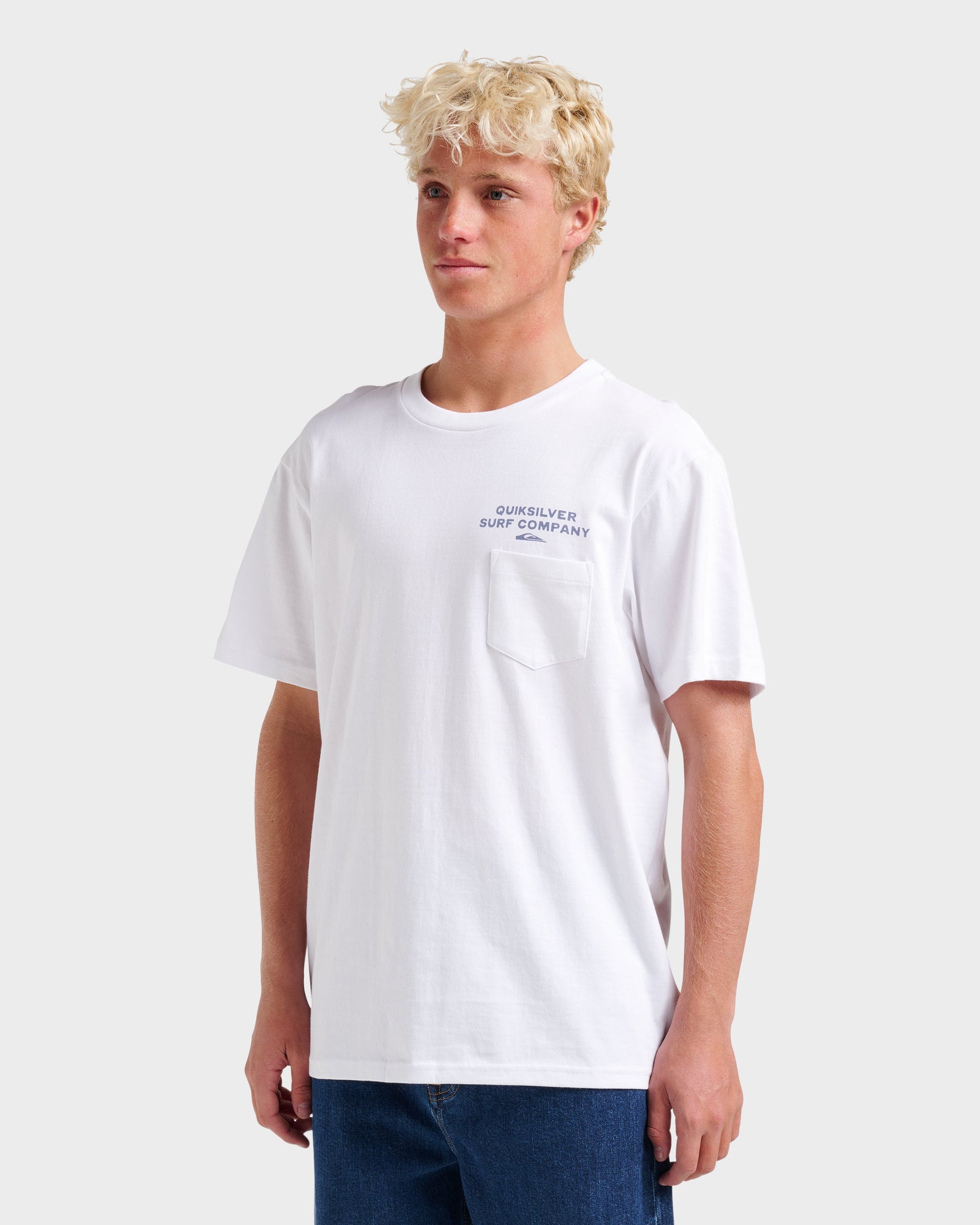 Quick Silver Qs Surf Company Classic T-shirt - White
