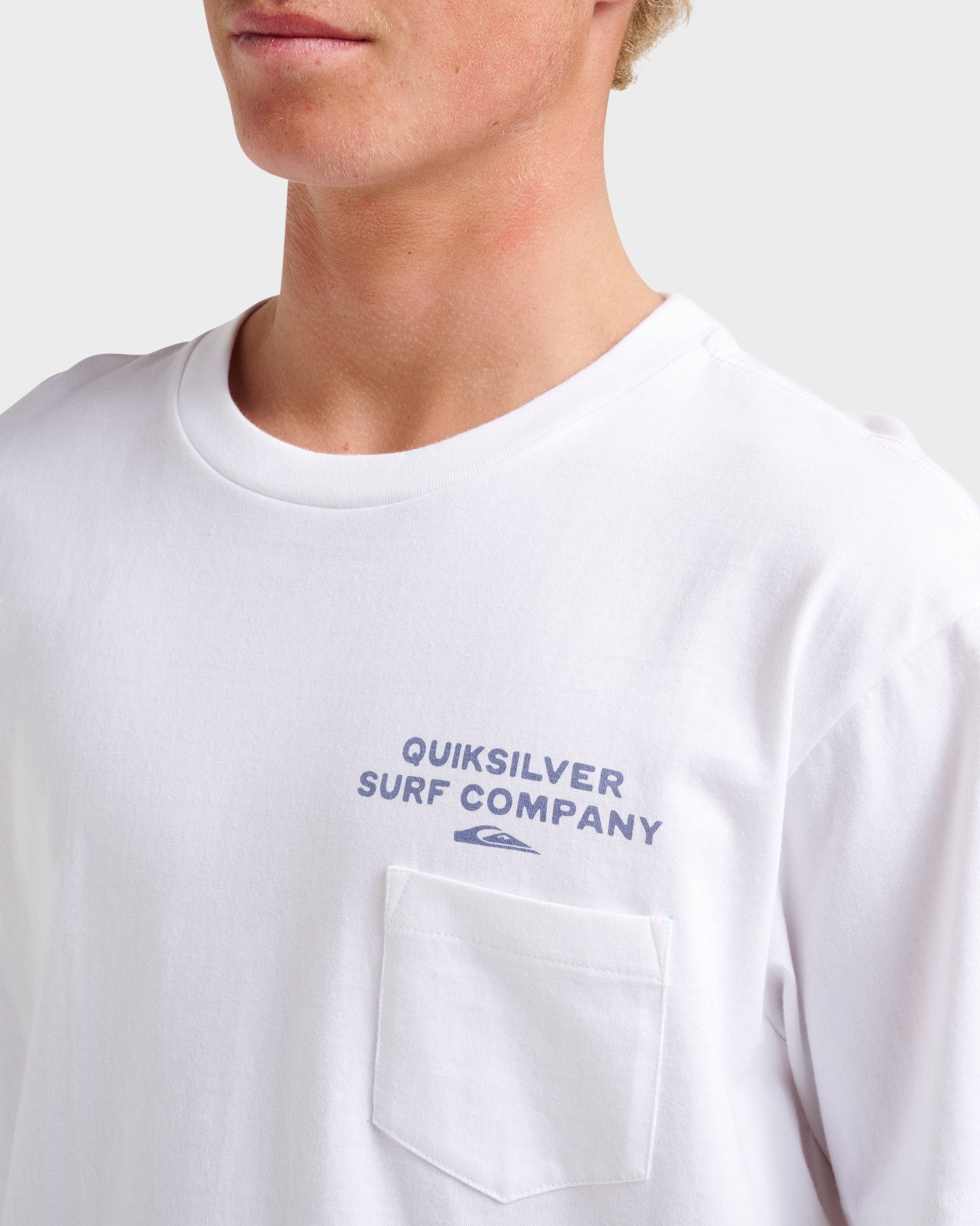 Quick Silver Qs Surf Company Classic T-shirt - White